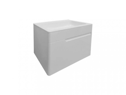 Тумба подвесная под умывальник Kare Luxe 600х450 1 ящик (ШхГхВ) 598х446х477