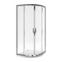 Душевое ограждение EXCELLENT Серия 201 90х90 полукруг (хром)