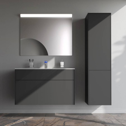 База под раковину подвесная, 60х100,8х49,2 см, серая, M50AFHX1003GM