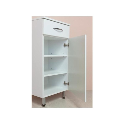 Полупенал Onika Каприз 30 напольный, белый, правый Полупенал Onika Каприз 30 напольный, белый, правый