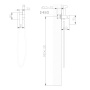 Смеситель ABBER Wasserfall AF8625 с гигиеническим душем, хром Смеситель ABBER Wasserfall AF8625 с гигиеническим душем, хром