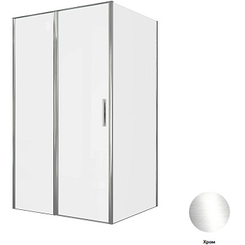 Душевой уголок Allen Brau Priority 120x100 3.31031.00 + 3.31046.00 хром