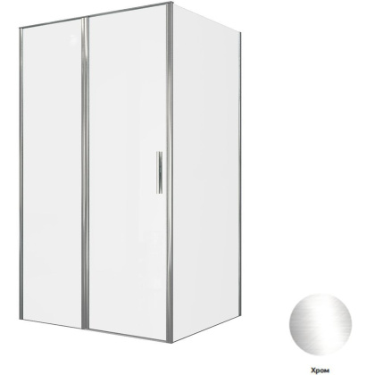 Душевой уголок Allen Brau Priority 120x100 3.31031.00 + 3.31046.00 хром