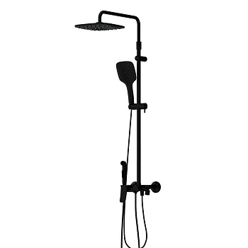 DX220920300_xxx Apollo, душевая система со смесителем-полкой: верхний душ 230*230мм, ручной душ DX220920300_xxx Apollo, душевая система со смесителем-полкой: верхний душ 230*230мм, ручной душ