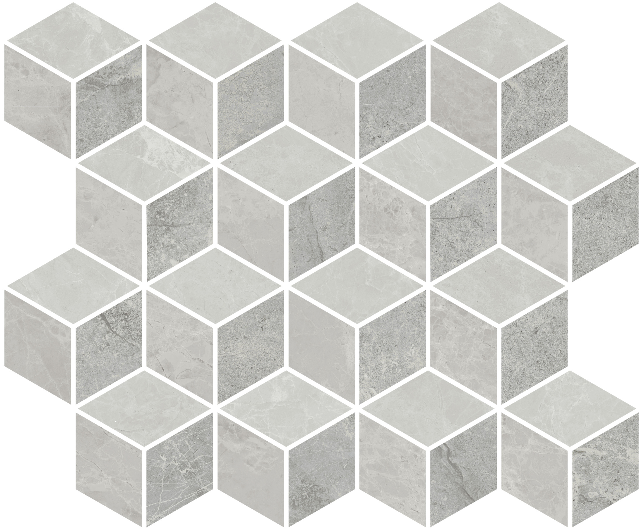 Декор Риальто 3 мозаичный глянцевый 45x37,5x1