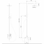 Душевая стойка Abber Weiss Insel AF8020W Душевая стойка Abber Weiss Insel AF8020W