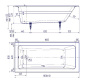 Ванна чугунная Creto Strong 180x80 см 25-1180 Ванна чугунная Creto Strong 180x80 см 25-1180