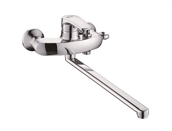 Смеситель для ванны латунь, хром S5072