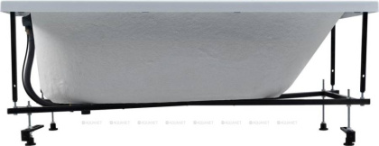 Акриловая ванна Aquanet Lotos 170х75 311882 на каркасе