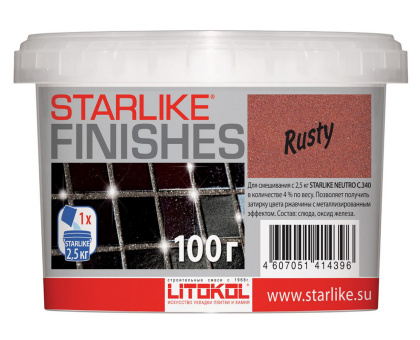 Декоративная добавка RUSTY 0,1 Декоративная добавка RUSTY 0,1