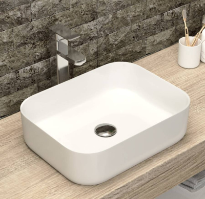 Умывальник Point Меркурий 50 PN43832WM прямоугольный, белый матовый Умывальник Point Меркурий 50 PN43832WM прямоугольный, белый матовый