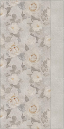 Керамогранит Турнель декорированный обрезной 80x80x0,9