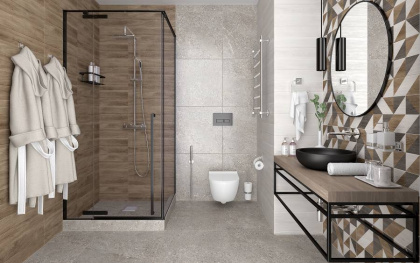 Плитка настенная 60140 Avenue бежевый узор 20*60 (10шт/1,2м2), м2