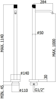 Смеситель для раковины Paffoni Jo JO031CR