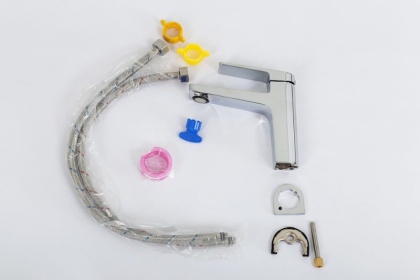 ARDENTE Смеситель для раковины без донного клапана, хром ARDENTE-LVM-CRM-W0