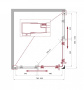Душевой уголок BelBagno UNO-195-AH-2-90/70-P-Cr Душевой уголок BelBagno UNO-195-AH-2-90/70-P-Cr