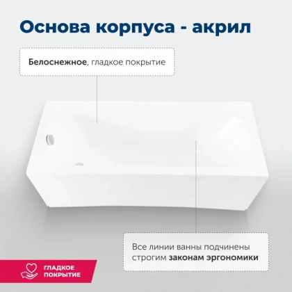 Ванна LOTOS 150*75 к/с62 (336532) Ванна LOTOS 150*75 к/с62 (336532)
