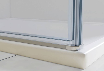 Душевой уголок Extra VSR-1E101190CLGM, 1000/1100*900, вороненая сталь, стекло прозрачное