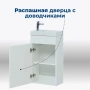 Тумба под раковину Aquanet Нота 40 L (Moduo) белый