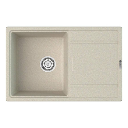 Мойка кухонная Point Лаура 78 PN3005BG, светло-бежевый Мойка кухонная Point Лаура 78 PN3005BG, светло-бежевый