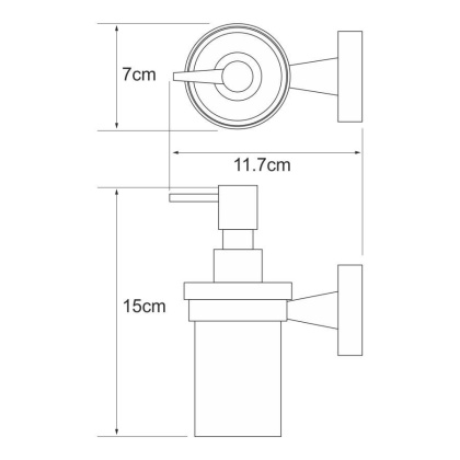 Isen K-4099 Дозатор для жидкого мыла