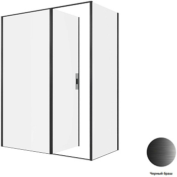 Душевой уголок Allen Brau Priority 160x80 3.31039.BBA + 3.31042.BBA черный браш Душевой уголок Allen Brau Priority 160x80 3.31039.BBA + 3.31042.BBA черный браш
