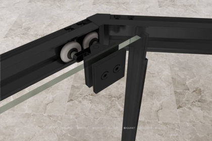 Душевой уголок Aquanet Bright, 90x90 AE90-P-90x90-BT, черный