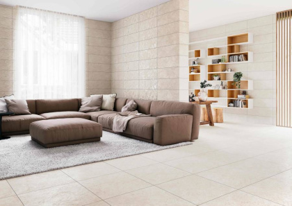 Керамическая плитка Creto Плитка Royal Sand Grey W M 25х75 NR Mat 1 Керамическая плитка Creto Плитка Royal Sand Grey W M 25х75 NR Mat 1