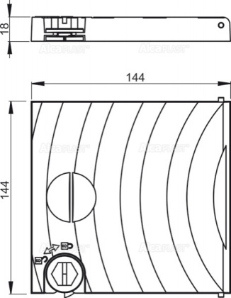 Крышка - красная