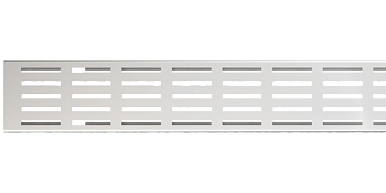 Решетка для дренажного желоба 100 мм, нержавеющая сталь