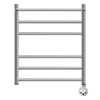 Полотенцесушитель электрический Point Аврора PN10156PE П5 500x600 с полкой левый/правый, хром Полотенцесушитель электрический Point Аврора PN10156PE П5 500x600 с полкой левый/правый, хром