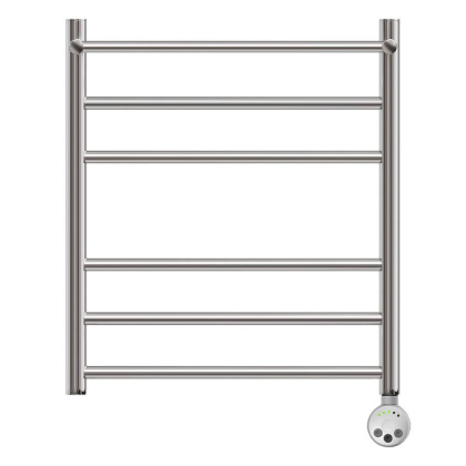 Полотенцесушитель электрический Point Аврора PN10156PE П5 500x600 с полкой левый/правый, хром Полотенцесушитель электрический Point Аврора PN10156PE П5 500x600 с полкой левый/правый, хром