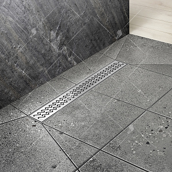 Душевой лоток RGW Shower Drain 07210780-01 800 с дизайн-решеткой Душевой лоток RGW Shower Drain 07210780-01 800 с дизайн-решеткой