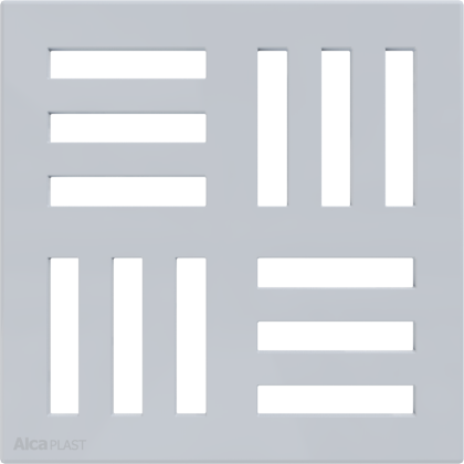 Решетка 102×102 мм, серый