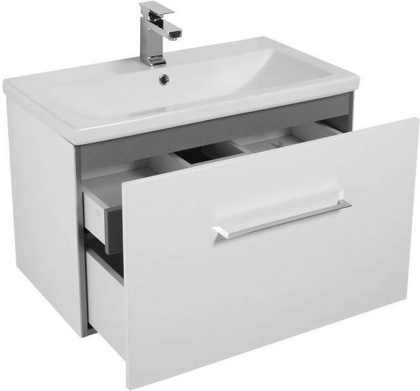 Тумба под раковину Aquanet Порто 80 белый Тумба под раковину Aquanet Порто 80 белый