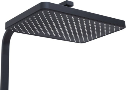 Душевая стойка Allen Brau Infinity 5.21030-31 черный матовый Душевая стойка Allen Brau Infinity 5.21030-31 черный матовый