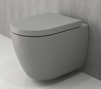 Крышка-сиденье для унитаза Bocchi Taormina/Jet Flush/Parma A0300-006 серое Крышка-сиденье для унитаза Bocchi Taormina/Jet Flush/Parma A0300-006 серое