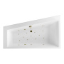 Ванна EXCELLENT Sfera Slim 170x100 (левая) "RELAX" (бронза) Ванна EXCELLENT Sfera Slim 170x100 (левая) "RELAX" (бронза)