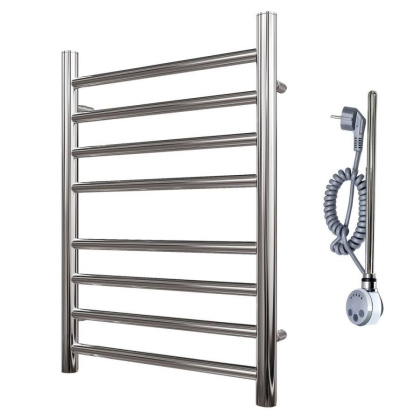 Полотенцесушитель электрический Point Аврора PN10146SE П8 400x600 левый/правый, хром Полотенцесушитель электрический Point Аврора PN10146SE П8 400x600 левый/правый, хром