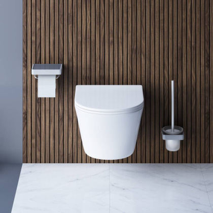 DX35C1700SC Skyline унитаз подвесной безободковый с сиденьем микролифт DX35C1700SC Skyline унитаз подвесной безободковый с сиденьем микролифт