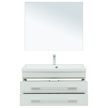 Мебель для ванной Aquanet Верона 90 белый матовый Мебель для ванной Aquanet Верона 90 белый матовый