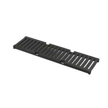 Pешетка для дренажного канала AVZ103 чугунная D400