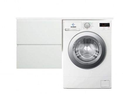 Тумба подвесная под умывальник Dallas Luxe 1050х482 2 ящика (ШхГхВ) 408х476х607