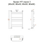 Полотенцесушитель Браво НП 3 80*30 (ЛЦ4) Полотенцесушитель Браво НП 3 80*30 (ЛЦ4)