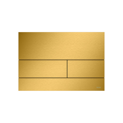 Металлическая панель смыва для унитазов TECEsquare с цветным PVD покрытием