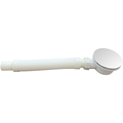 Сифон с крышкой для поддонов из камня VST-2SQ c гидрозатвором, белый Сифон с крышкой для поддонов из камня VST-2SQ c гидрозатвором, белый