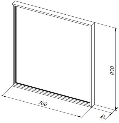 Зеркало Allen Brau Liberty 70 1.330013.60 медь браш Зеркало Allen Brau Liberty 70 1.330013.60 медь браш