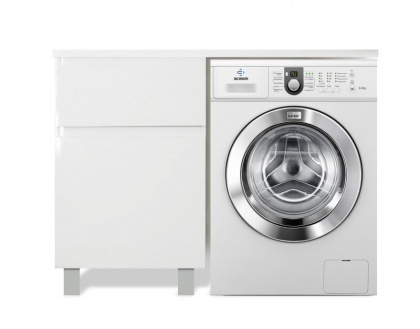 Тумба напольная под умывальник Dallas Luxe 1300х482 2 ящика (ШхГхВ) 648х476х860