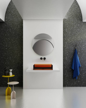 Раковина накладная прозрачная ABBER Kristall AT2803Opal Раковина накладная прозрачная ABBER Kristall AT2803Opal