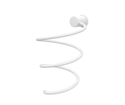 Держатель фена, 11,1х16х14,5 см, белый, K-1080W